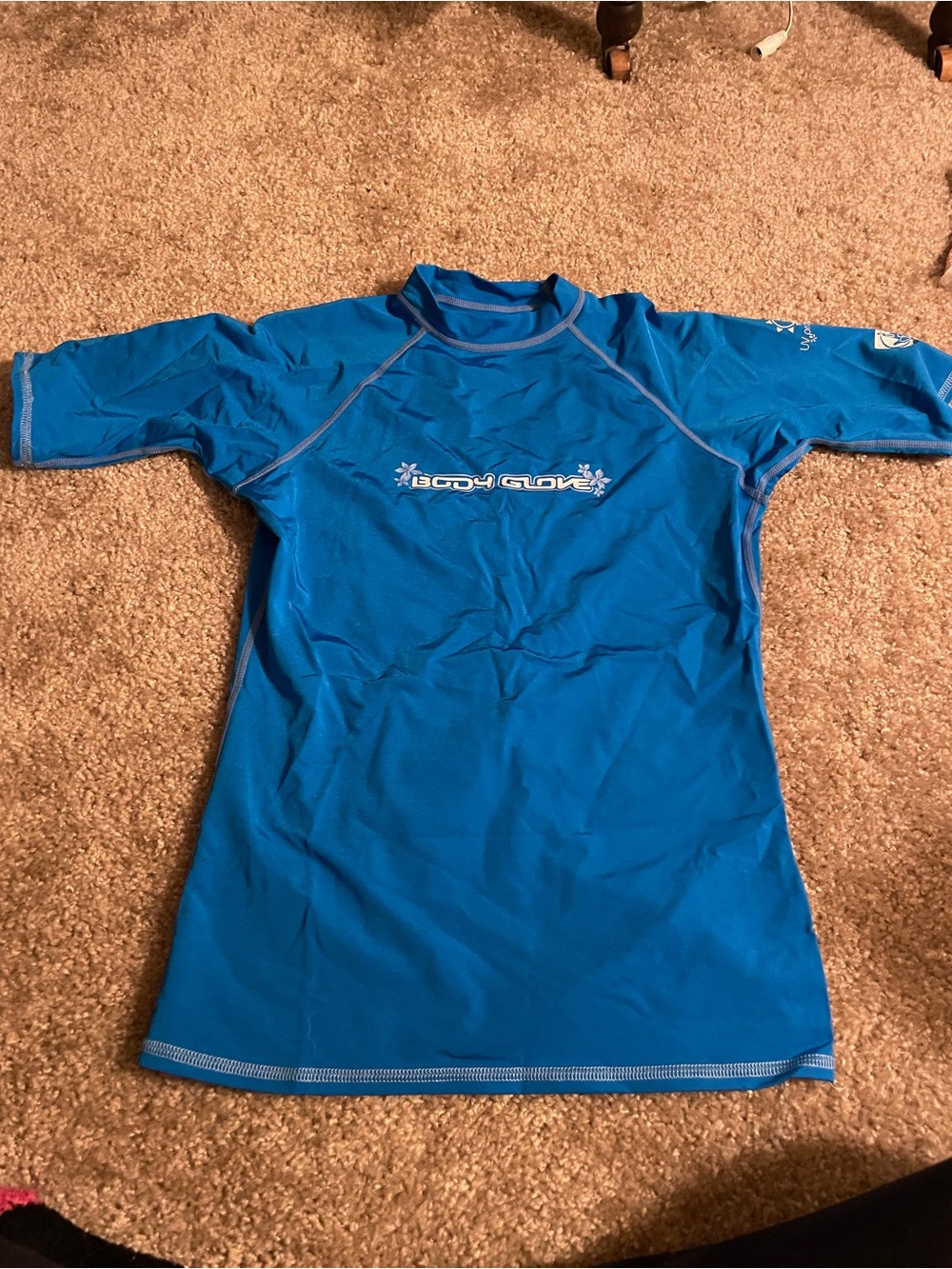 Body Glove Blue Kids Rash Guard Swim Shirt